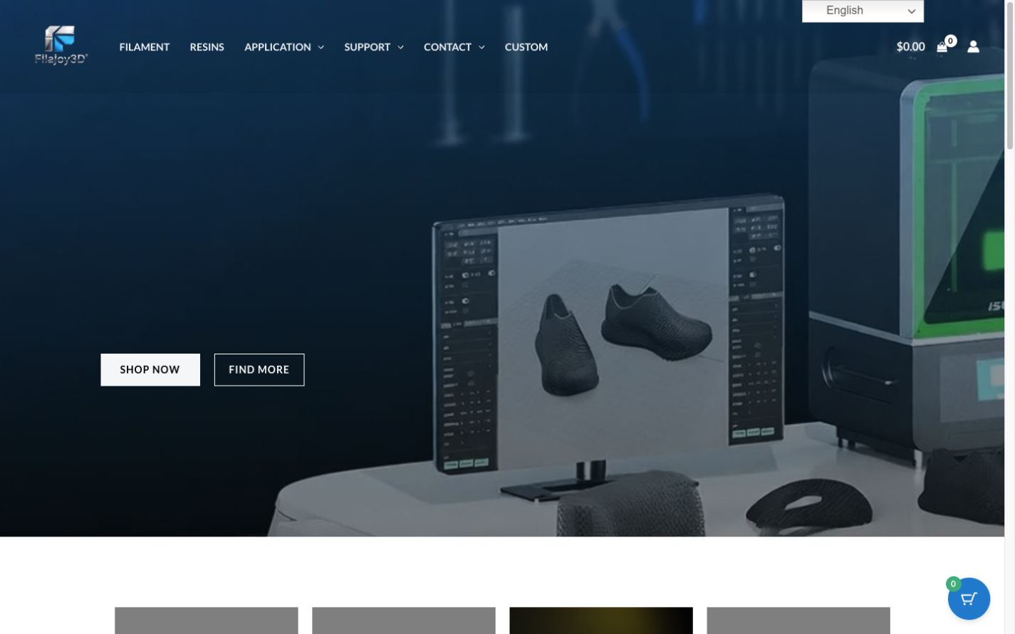 Filajoy3d 网站开发案例