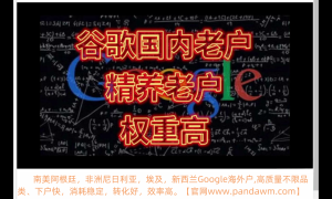 Google谷歌国内户、谷歌海外户、Google老户的区别是什么？