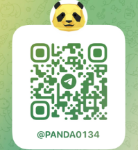 Telegram 二维码 @PANDA0134