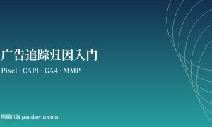 广告追踪归因入门 Pixel CAPI GA4 MMP