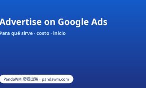 Advertise on Google Ads: para qué sirve, cómo se paga, tipos de campaña, segmentación local y plan de prueba