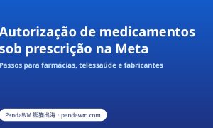 Passos da autorização de medicamentos sob prescrição da Meta para farmácias, telessaúde e fabricantes