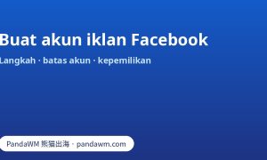 Buat akun iklan Facebook: langkah di business portfolio, mata uang, zona waktu, batas akun dan kepemilikan