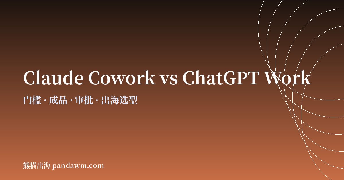 Claude Cowork与ChatGPT Work对比