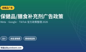 保健品广告政策封面：保健品/膳食补充剂广告政策：Meta 18+要求、Googl