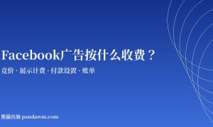 Facebook广告按什么收费 Meta广告计费方式