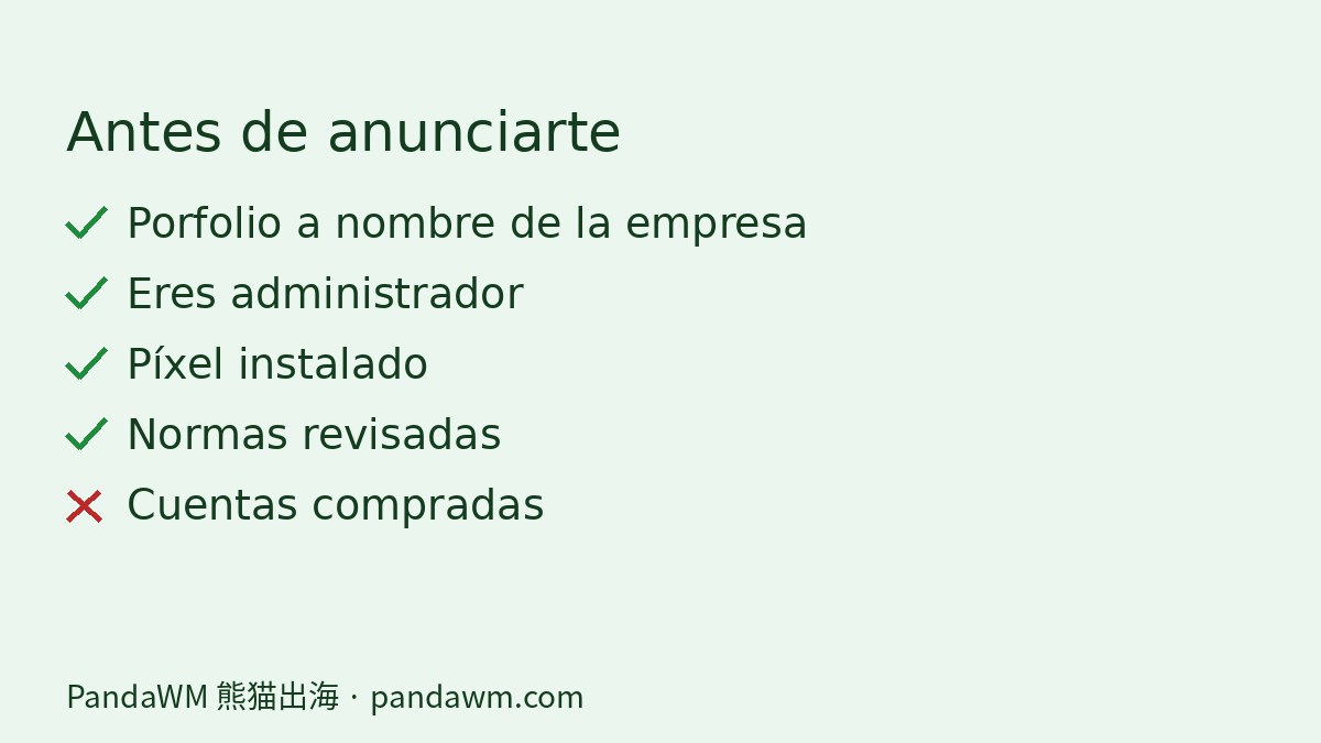 Checklist antes de anunciarse en Facebook e Instagram
