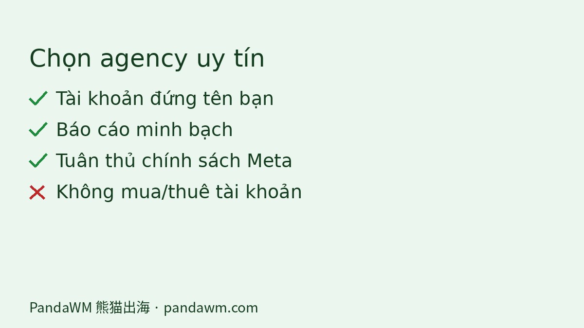 So sánh tự chạy quảng cáo và thuê agency
