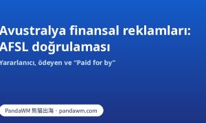 Avustralya’daki Facebook finansal reklamları için AFSL ve Paid for by doğrulaması