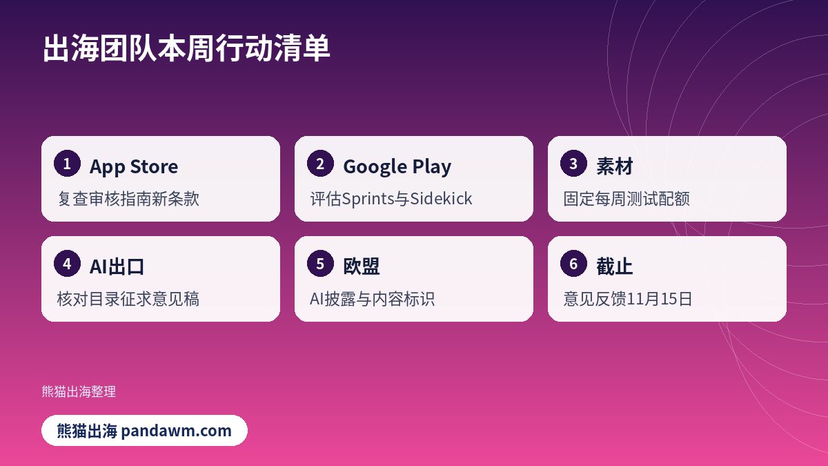 游戏AI出海行动清单