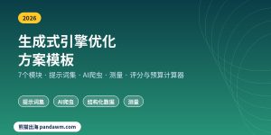 生成式引擎优化方案模板