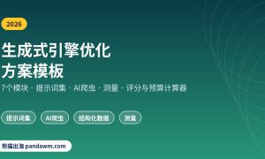 生成式引擎优化方案模板