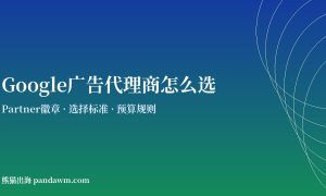Google广告代理商怎么选 谷歌广告代理商Google Partner