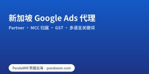 选择新加坡 Google Ads 代理的核对清单：Partner 徽章、MCC 账户归属、GST 与多语言关键词
