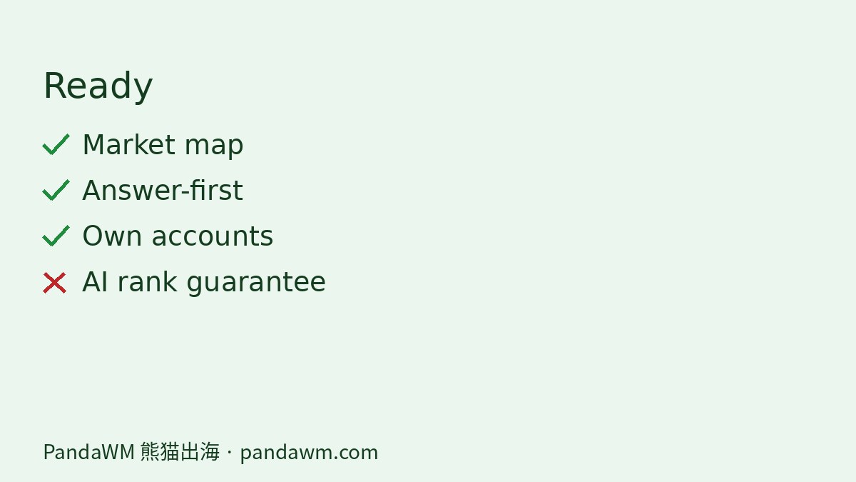 Checklist international SEO GEO Malaysia