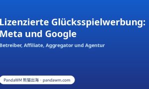 Vergleich der Autorisierung lizenzierter Glücksspielwerbung bei Meta und Google