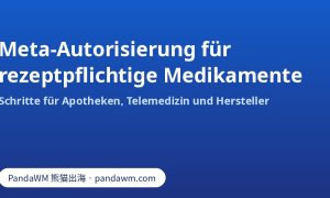 Schritte zur Meta-Autorisierung für Online-Apotheken, Telemedizin und Hersteller