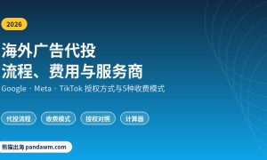 海外广告代投流程费用与服务商选择