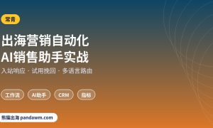 出海营销自动化 AI销售助手实战