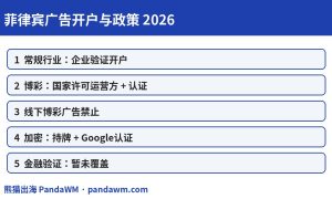菲律宾广告开户政策封面