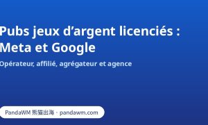 Comparatif des autorisations publicitaires de jeux d’argent licenciés sur Meta et Google