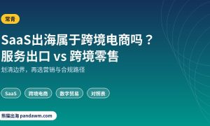 SaaS出海属于跨境电商吗 区别对照