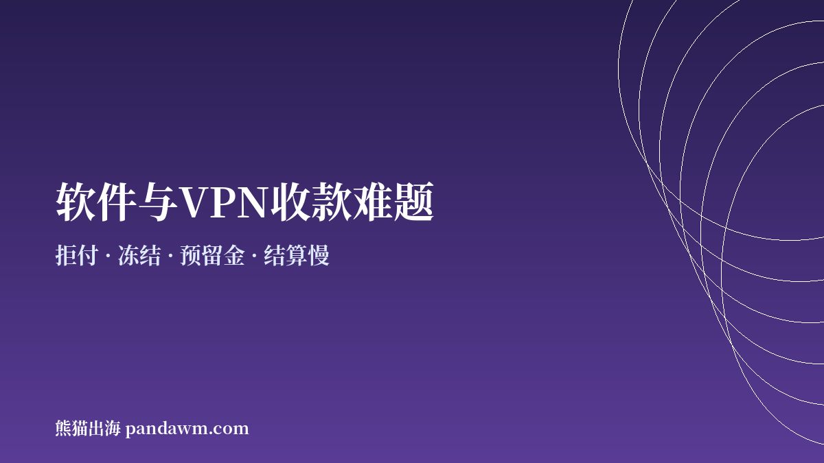 软件与VPN商户常见收款难题示意图