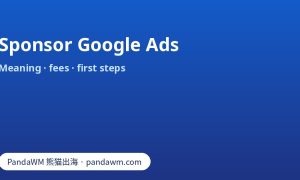 Sponsor Google Ads: how sponsored ads work, what you pay per click and a first-week plan