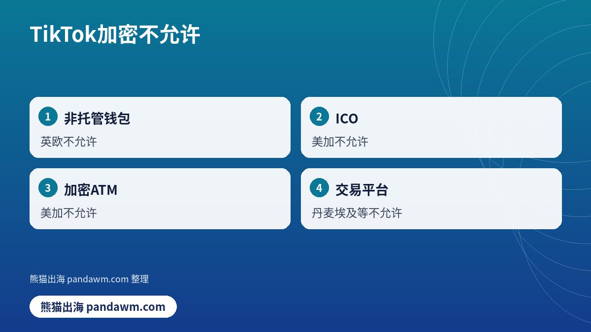 TikTok加密不允许清单示意图