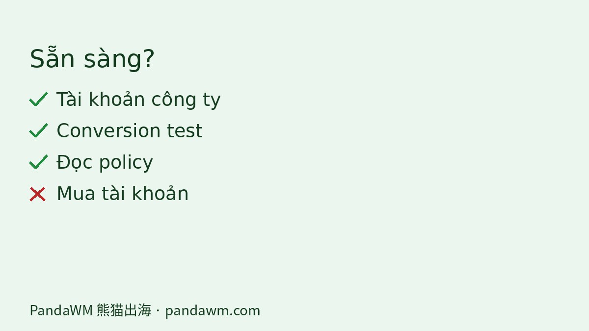Checklist trước khi tăng ngân sách ads