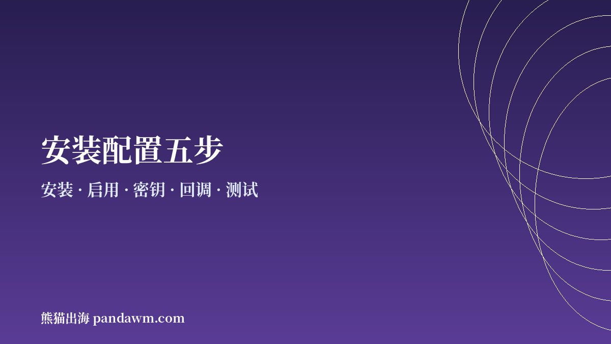WooCommerce加密支付插件安装配置步骤示意图