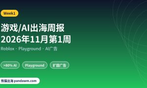 游戏AI出海最新消息11月